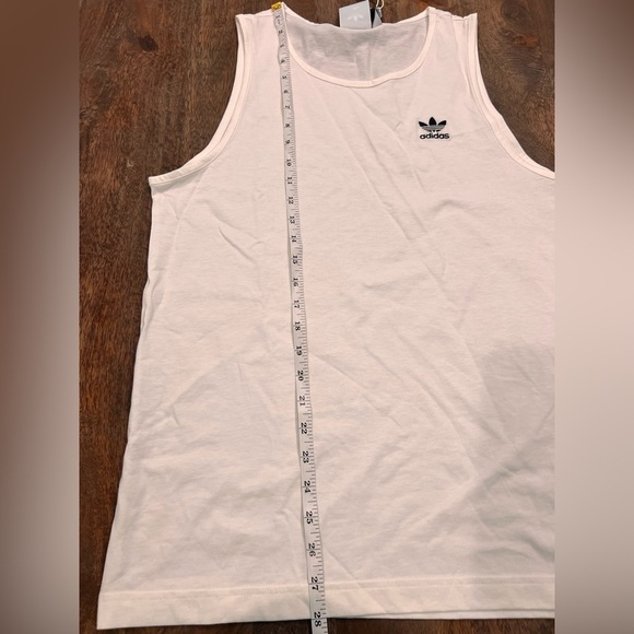 Adidas Original Trefoil White Tank Top Men Size XS NWT - Picture 5 of 5